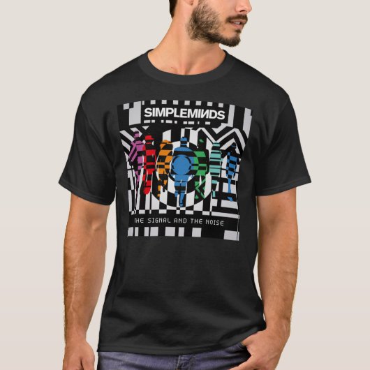 Signal Simple D'Esprit Et T-Shirt Classique Bruit (Devant)
