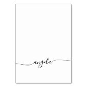 Signature Black Glam Nom individuel Cartes de prés (Par défaut)