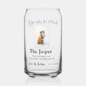Signature boisson ajouter l'animal photo nom date (Verso)