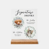 Signature Boissons Animaux de compagnie Chien Chat (Recto)