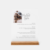 Signature Boissons Barre pour animaux de compagnie (Recto)