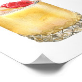 Signature Boissons Mariage Cocktail Menu Poster (Coin)