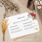 Signature Boissons Signer Modèle