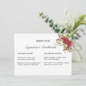 Signature Boissons Signer Modèle (Debout devant)