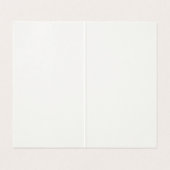 Signature Cream Modern Professional Exclusief Visitekaartjes (Binnenkant ongevouwen)