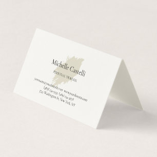 Signature Cream Professioneel Uniek Klassiek Visitekaartjes