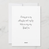 Signature de jour des frères et soeurs - Carte de  (Dos)