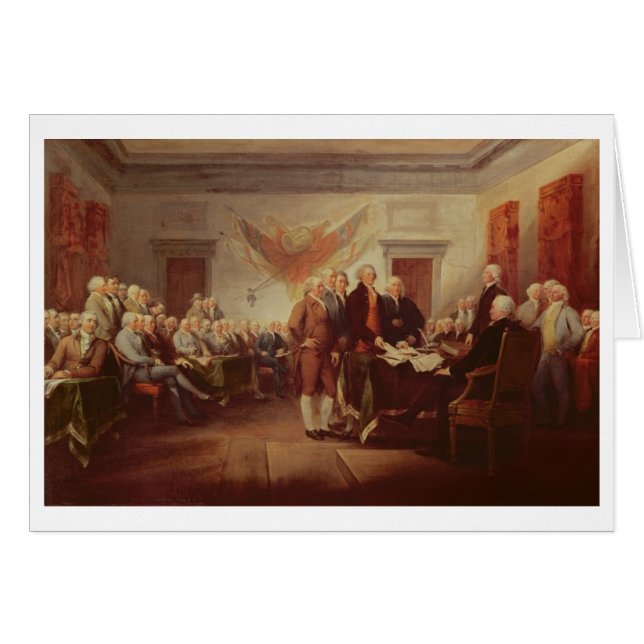 Signature de la déclaration d'indépendance, 4ème (Devant horizontal)