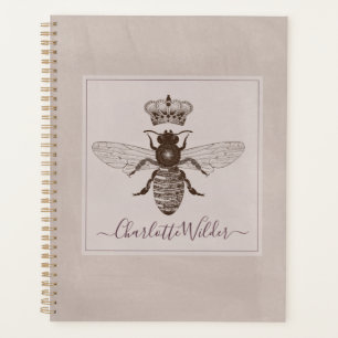 Signature de la reine abeille et du script de la c