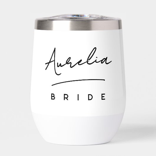 Signature de mariée personnalisée (Avant)