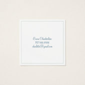 Signature de script Personnalisé Bee Floral (Dos)