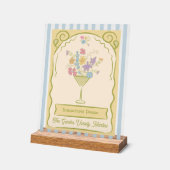 Signature dessinée à la main Boisson Signe du paqu (Angle)