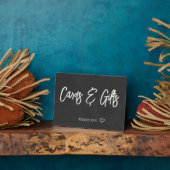 Signature drink chalkboard sign Tabletop Plaque Fotoplaat (Zijkant)