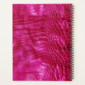 Signature en cuir rose chaud Faux Monogramme 2025 (Dos)