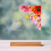 Signature florale moderne Cocktail (Neutre)