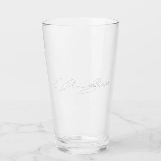 Signature Glass Cup Glas (Voorkant)
