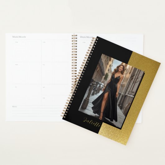 Signature Gold Custom Photo Talent Planner (Display)