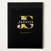 Signature Gold Custom Photo Talent Planner (Achterkant)
