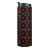 Signature Goth Pattern Thermosbeker (Geroteerd rechts)
