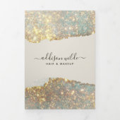 Signature holographique Brochure de salon moderne (Page de couverture)