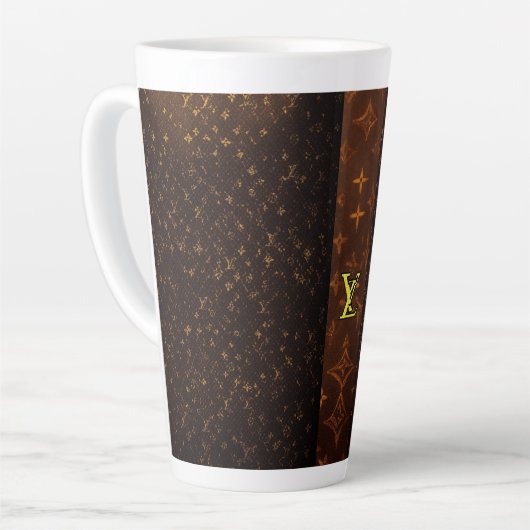Signature Latte Sips : Mug Thème LV (Angle gauche)
