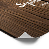 signature mariage du livre d'or bois jaune (Coin)