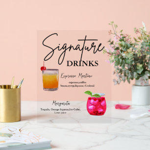 Signature minimaliste moderne Signet mariage de bo