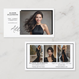 Signature Model Visitekaartje | Mini Comp Cards