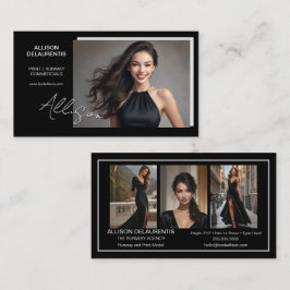 Signature Model Visitekaartje | Mini Comp Cards