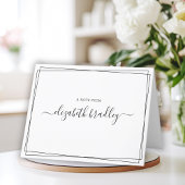 Signature Monogramme À Partir De La Carte De Burea