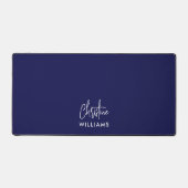 Signature Monogramme manuscrit Script BLANC BLANC (Recto)