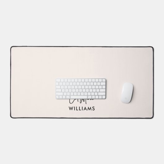 Signature Monogramme manuscrit Script BLUSH (Clavier et souris)