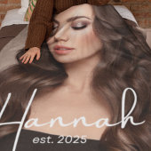 Signature Over Snapshot Fleece Deken