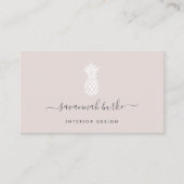 Signature Pineapple Visitekaartje (Voorkant)