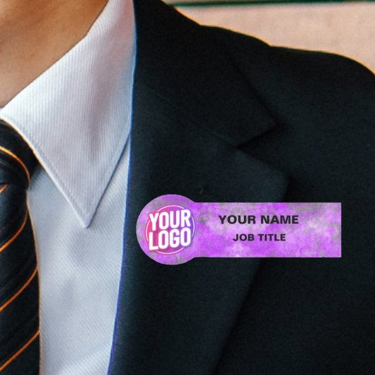 Signature Professionalism: Custom Logo Employee Naamplaatje