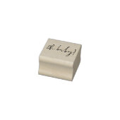 Signature Script Simple Shower Oh Baby Rubberstempel (Stempel)