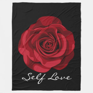 Signature Self Love Fleece Blanket Deken