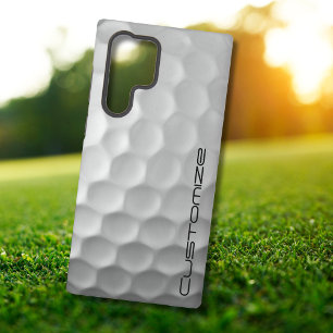 Signature Series Gepersonaliseerde Golfbal Cadeaus Samsung Galaxy Hoesje