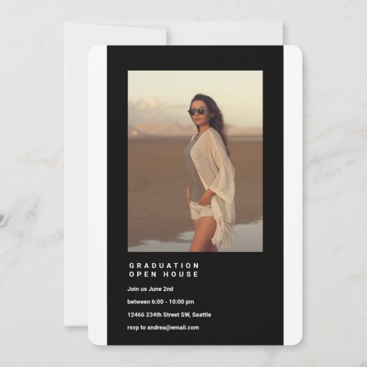 Signature Style Graduation Photo Invitation (Dos)