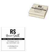 Signature Wood Art Stamp Rubberstempel (Gestempeld)