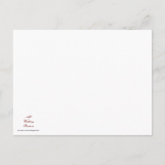 Signboard Bewaar het datum Briefkaart (blauw) (Achterkant)