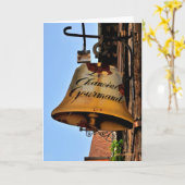 Signe 15 Carte de voeux (Fleur jaune)