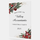 Signe acrylique de Noël annuel de la fête de Noël (Angle)