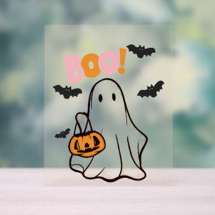 SIGNE ACRYLIQUE DU PARTI HALLOWEEN