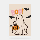SIGNE ACRYLIQUE DU PARTI HALLOWEEN (Recto)