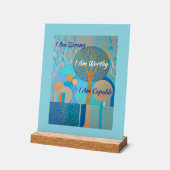 Signe Acrylique Vaut La Peine (Angle)