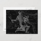 Signe Aquarius Carte de la constellation par Hevel (Devant / Derrière)