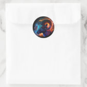 Signe Aries Zodiac Star - Aucun texte - Sticker ro (Sac)