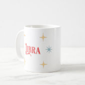 SIGNE Astrologique Libra Café Mug (Devant gauche)