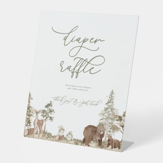 SIGNE Baby shower de calamar à couches de bois (Recto)